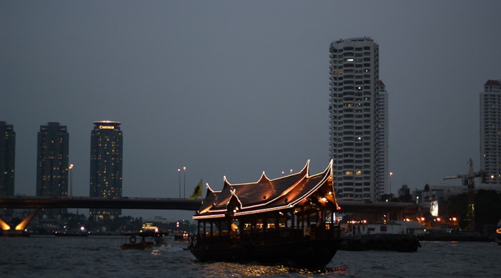 The Global Girl Travels: The Up Chao Phraya River in Bangkok, Thailand.