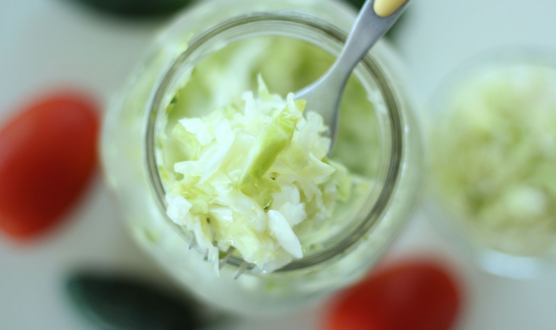 The Global Girl Raw Recipes: This delicious homemade sauerkraut is loaded with healing probiotics. It's health and beauty powerhouse.