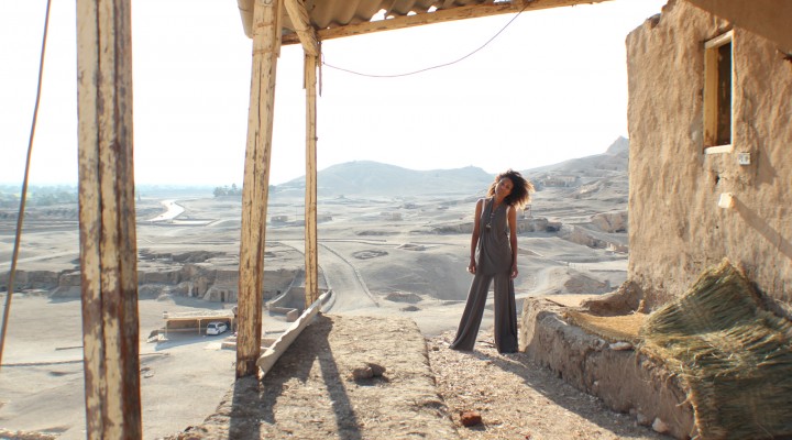 The Global Girl Travels: Ndoema at the Valley of the Kings in Luxor, Egypt.