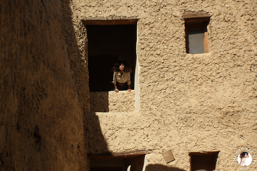 The Global Girl Travels: Ndoema at the Al-Babinshal Heritage hotel in Siwa, Egypt.