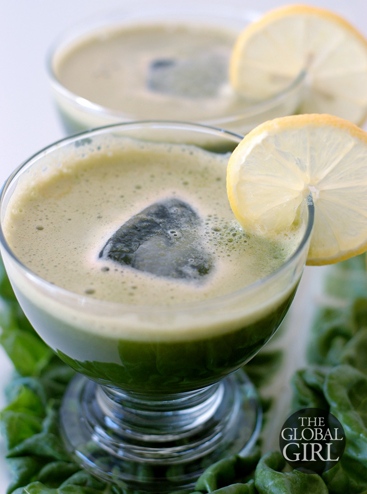 The Global Girl Raw Food Diet: 92-Day Juice Fast Swiss Chard, Zucchini & Carrot Green Juice Recipe.